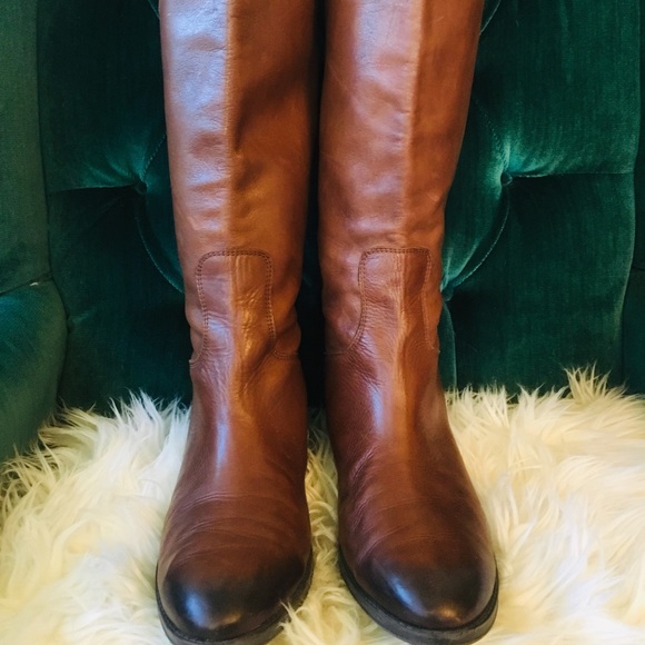 Sam Edelman Shoes - Sam Edelman Penny Boots size 10 M - Brown Leather